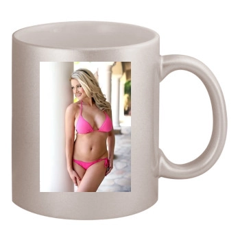 Holly Madison 11oz Metallic Silver Mug