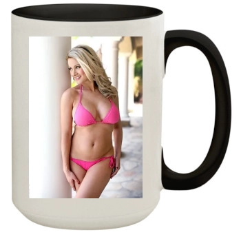 Holly Madison 15oz Colored Inner & Handle Mug