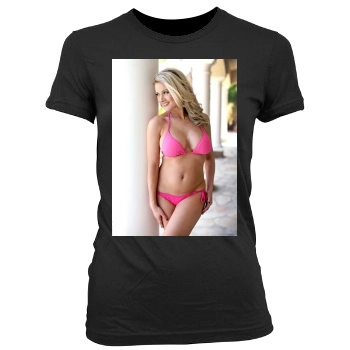 Holly Madison Women's Junior Cut Crewneck T-Shirt