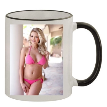 Holly Madison 11oz Colored Rim & Handle Mug