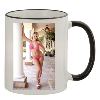 Holly Madison 11oz Colored Rim & Handle Mug