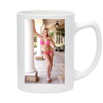 Holly Madison 14oz White Statesman Mug