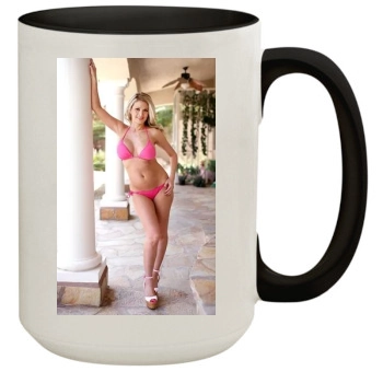 Holly Madison 15oz Colored Inner & Handle Mug