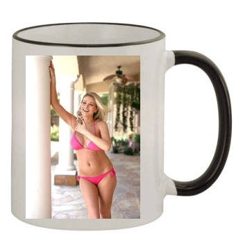 Holly Madison 11oz Colored Rim & Handle Mug