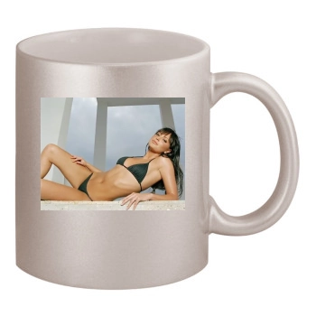 Holly Valance 11oz Metallic Silver Mug