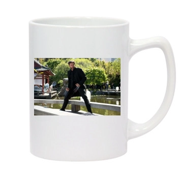 Hugh Jackman 14oz White Statesman Mug