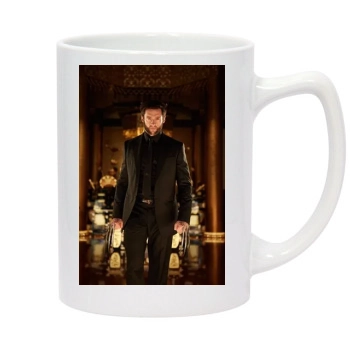 Hugh Jackman 14oz White Statesman Mug