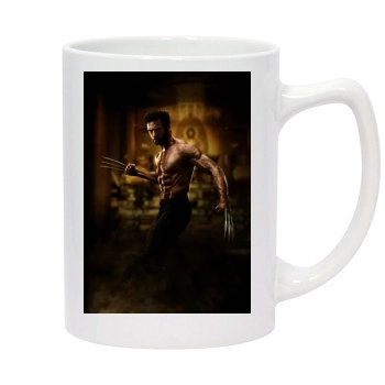 Hugh Jackman 14oz White Statesman Mug