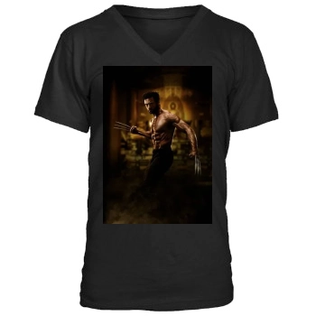 Hugh Jackman Men's V-Neck T-Shirt