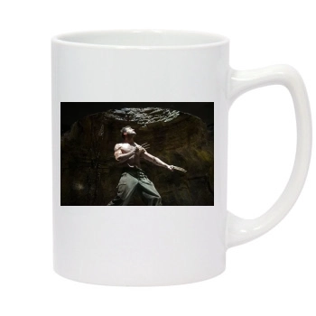 Hugh Jackman 14oz White Statesman Mug