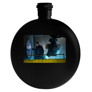 Hugh Jackman Round Flask