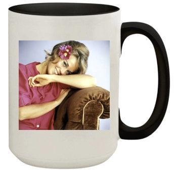 Jane Fonda 15oz Colored Inner & Handle Mug