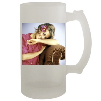 Jane Fonda 16oz Frosted Beer Stein