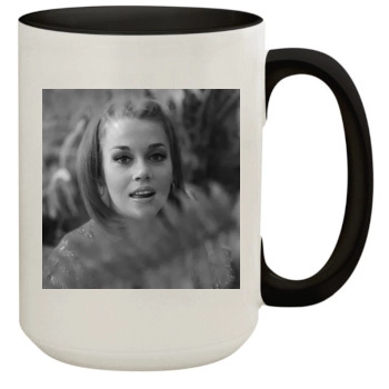 Jane Fonda 15oz Colored Inner & Handle Mug