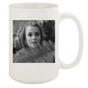 Jane Fonda 15oz White Mug