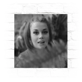 Jane Fonda Metal Wall Art