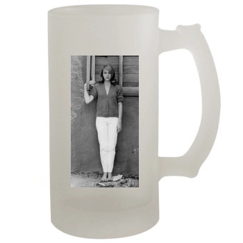 Jane Fonda 16oz Frosted Beer Stein