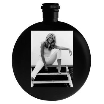 Jane Fonda Round Flask