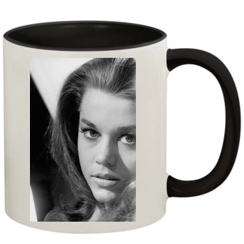 Jane Fonda 11oz Colored Inner & Handle Mug