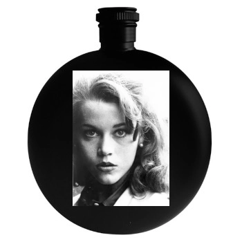 Jane Fonda Round Flask