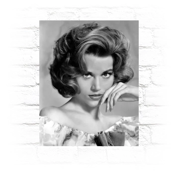 Jane Fonda Metal Wall Art