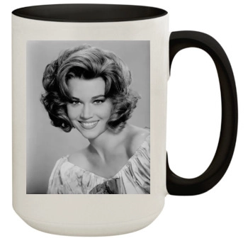 Jane Fonda 15oz Colored Inner & Handle Mug