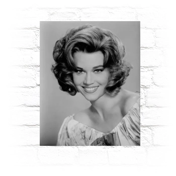 Jane Fonda Metal Wall Art