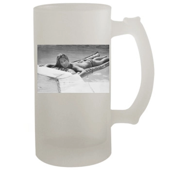 Jane Fonda 16oz Frosted Beer Stein