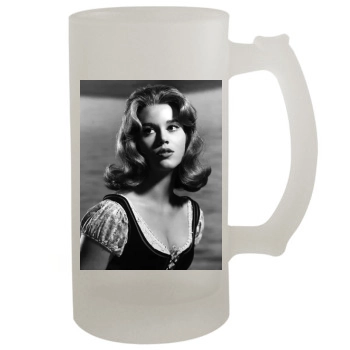 Jane Fonda 16oz Frosted Beer Stein