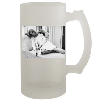 Jane Fonda 16oz Frosted Beer Stein