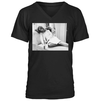 Jane Fonda Men's V-Neck T-Shirt