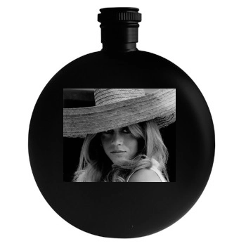 Jane Fonda Round Flask