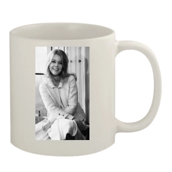 Jane Fonda 11oz White Mug