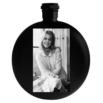 Jane Fonda Round Flask