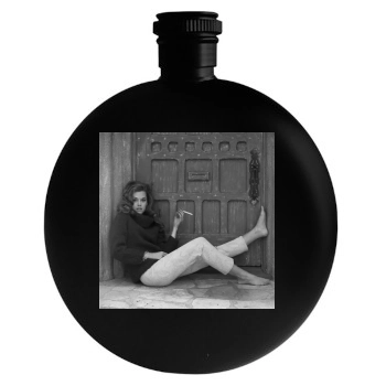 Jane Fonda Round Flask