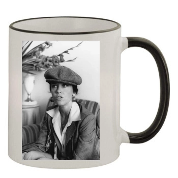 Jane Fonda 11oz Colored Rim & Handle Mug