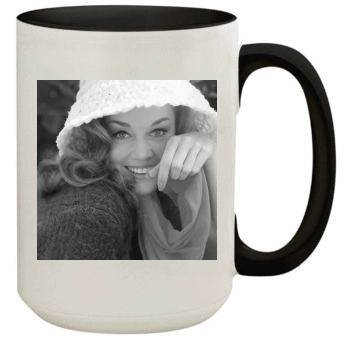 Jane Fonda 15oz Colored Inner & Handle Mug