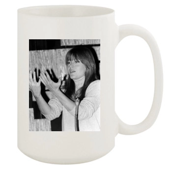 Jane Fonda 15oz White Mug