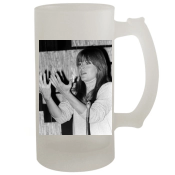 Jane Fonda 16oz Frosted Beer Stein