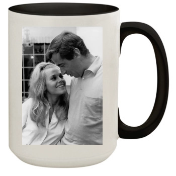 Jane Fonda 15oz Colored Inner & Handle Mug