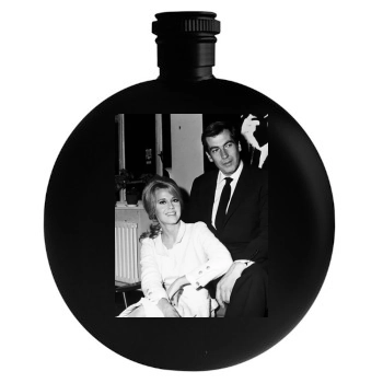 Jane Fonda Round Flask