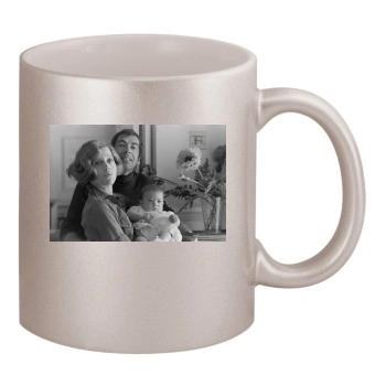 Jane Fonda 11oz Metallic Silver Mug