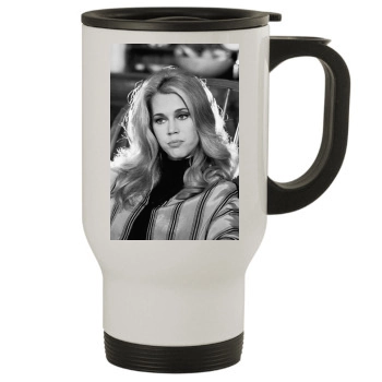 Jane Fonda Stainless Steel Travel Mug