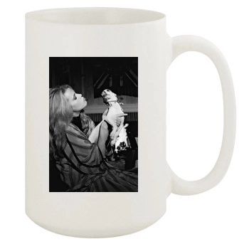 Jane Fonda 15oz White Mug