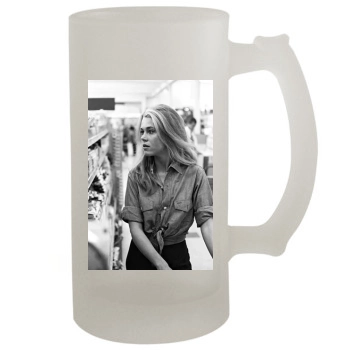 Jane Fonda 16oz Frosted Beer Stein