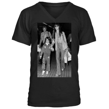 Jane Fonda Men's V-Neck T-Shirt