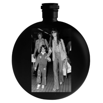 Jane Fonda Round Flask