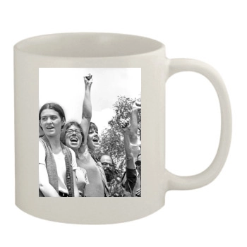 Jane Fonda 11oz White Mug