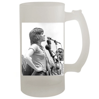 Jane Fonda 16oz Frosted Beer Stein