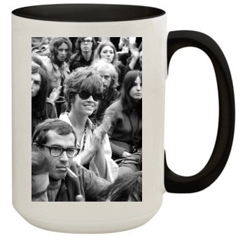 Jane Fonda 15oz Colored Inner & Handle Mug